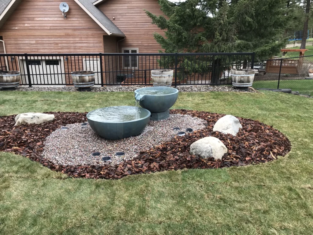 Spillway bowl and basin installation taking shape