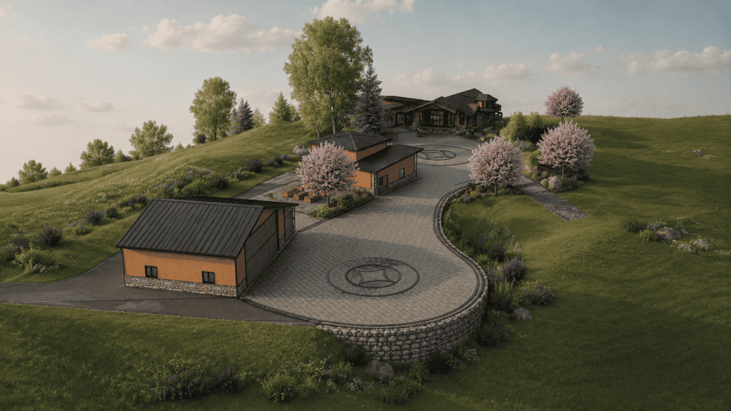 Landscape design renderings gallery, image 2 of 4