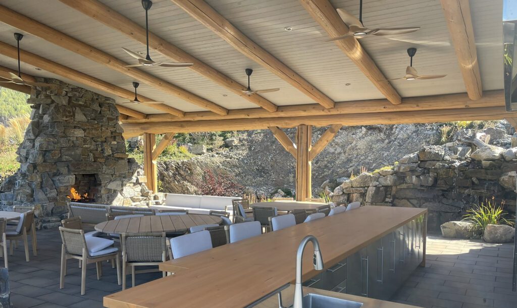 Completed mountain retreat gallery, image 1 of 15
