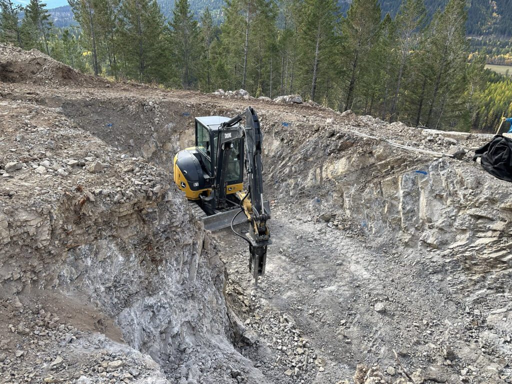 Project construction progress gallery, image 1 of 9