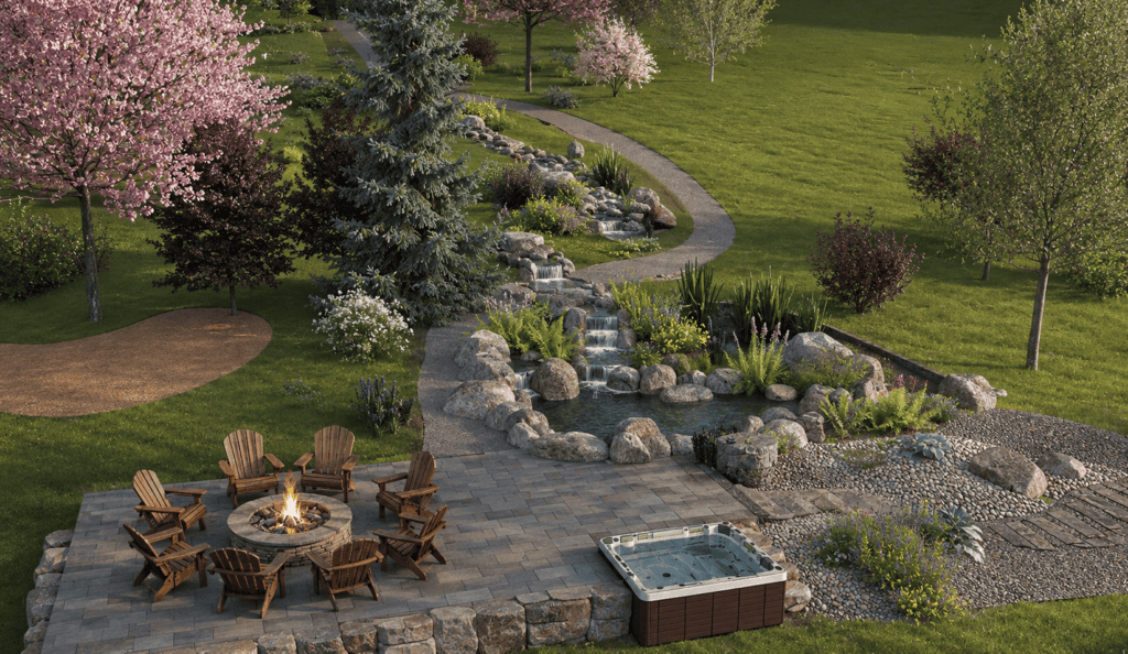 Landscape design renderings gallery, image 4 of 4